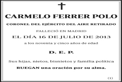 Carmelo Ferrer Polo